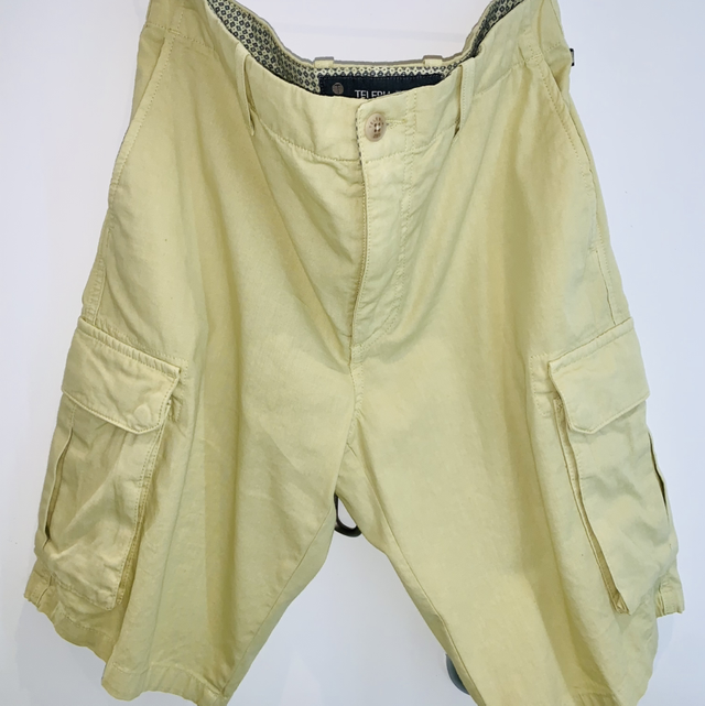 Bermuda cargo lin et coton Teleria Zed
