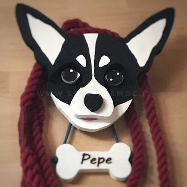 Appendi Guinzaglio Chihuahua Nero