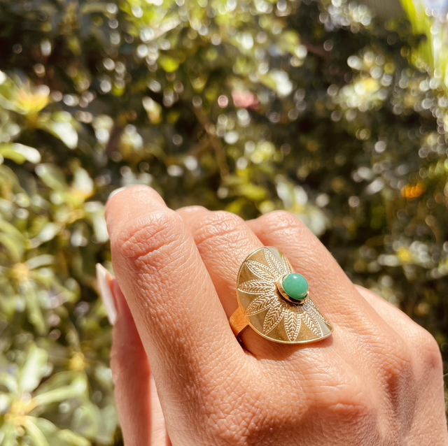 Bague BALIZA | ajustable en acier inoxydable