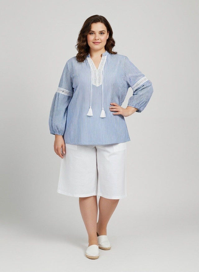 Blouse à rayures