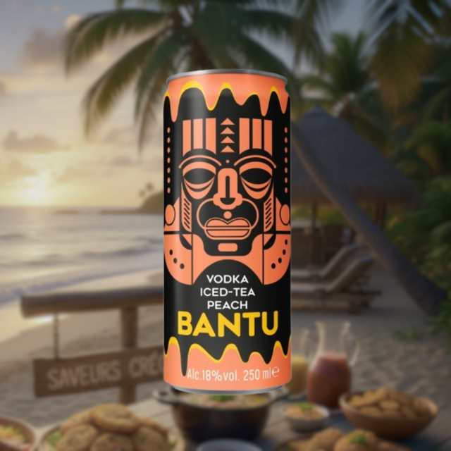 Bantu Vodka Ice Tea Peach