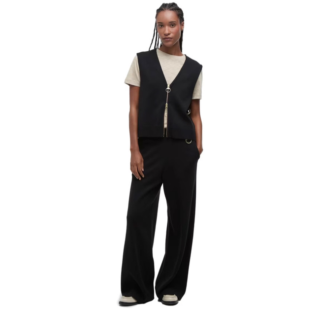 Barbour Anise Knitted Trousers Black