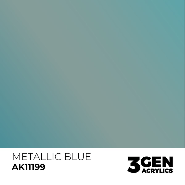 3rd Gen. Acrylics 199 Metallic Blue