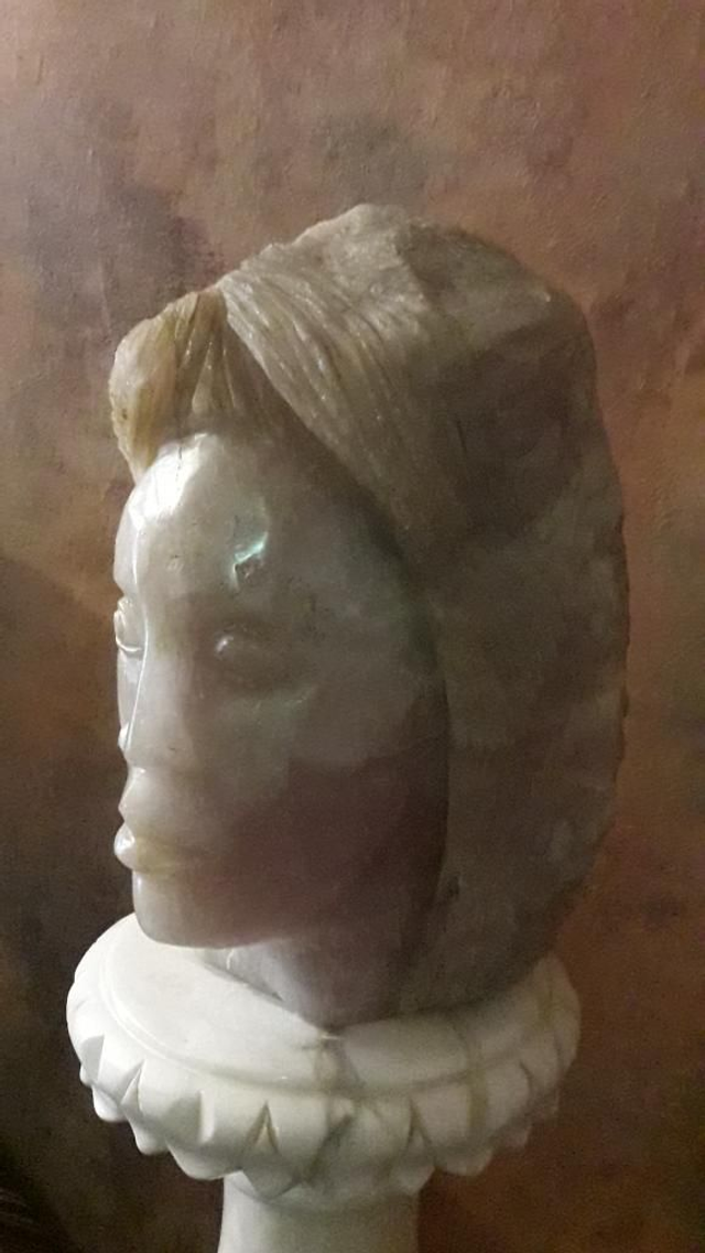 Le rêve : Oeuvre d'art en quartz rose 