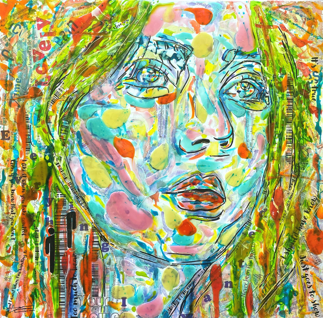 Billie Eilish - 100x100cm - 2021