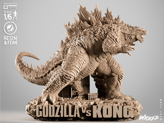 STATUE GODZILLA (KONG VS GODZILLA) série movie