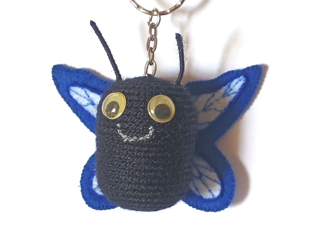 Llavero Mariposa Azul