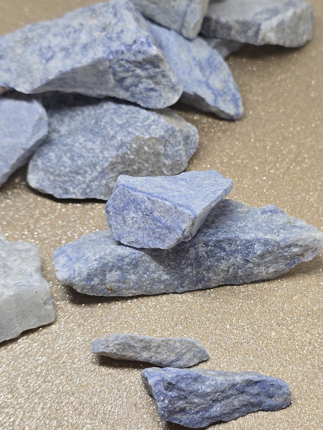 Aventurine bleue brute