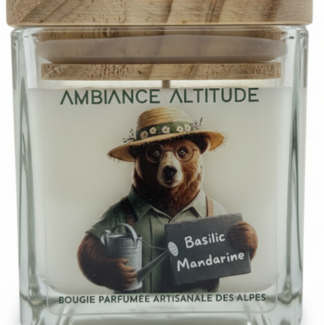 Vela 90gr BASILIC MANDARINE