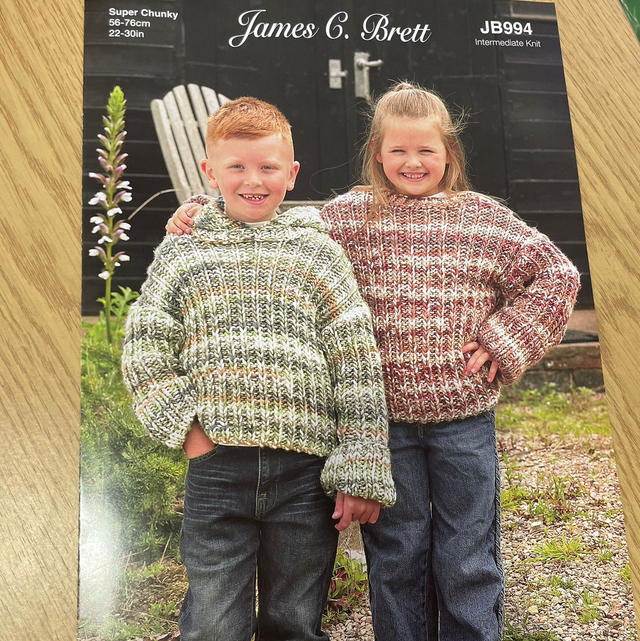 JB994 Children&#039;s Jumper and Hoody Super Chunky