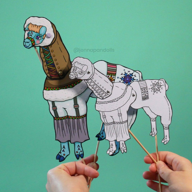 Freya in Winter (Alpaga Collection)