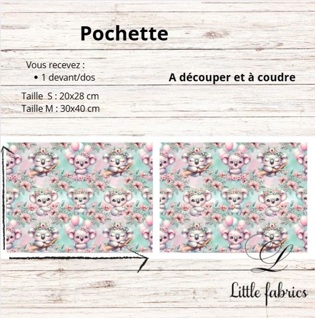 panneau pochette koala