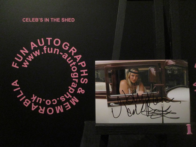 Nicole Faraday Authentic Autographed 6x4 Our Facing Photograph (M1)