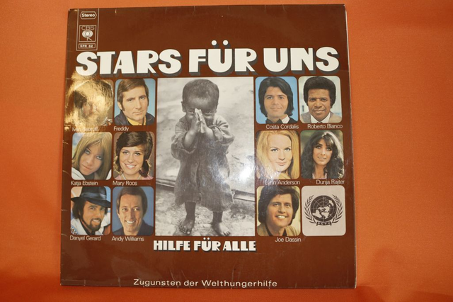 Vinyl "Stars für Uns, Hilfe für Alle"