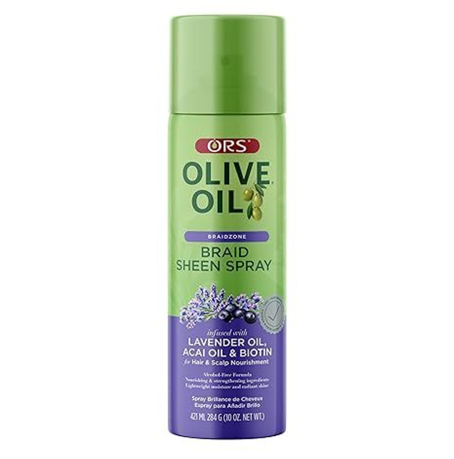ORS : Oilve Oil Braid Sheen Spray  Lavender 10oz