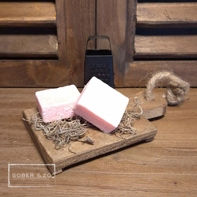 Kadosetje vierkant plankje met touw