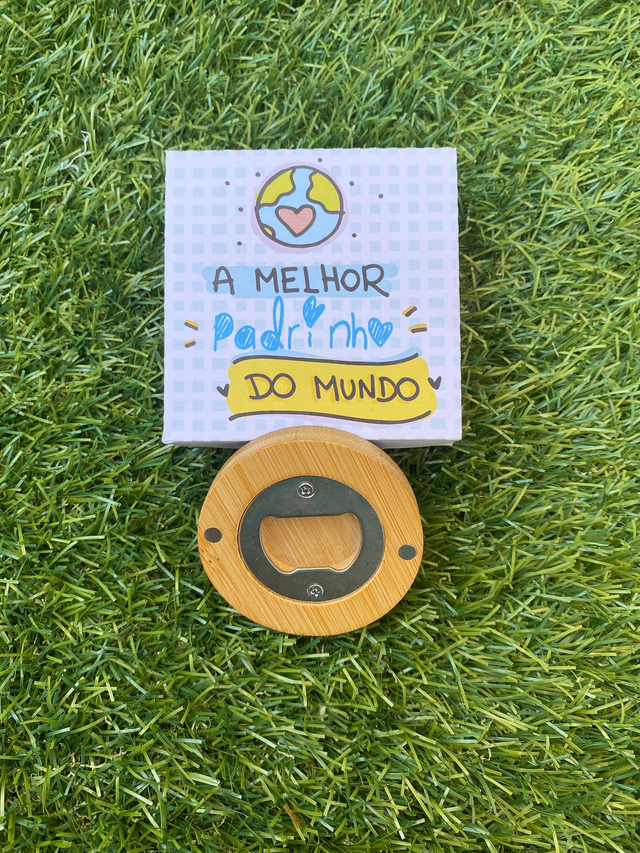 Abre-Caricas c/Caixa – “Ao Melhor Padrinho do Mundo” 