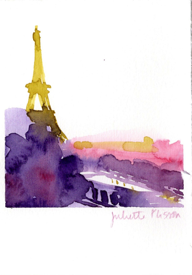 Aquarelle Paris
