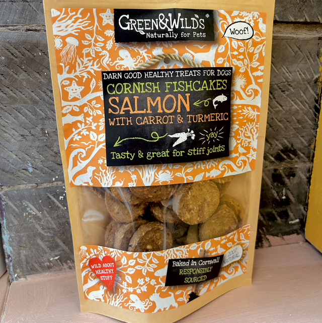 Green & Wild’s Cornish Fishcakes with Carrot & Turmeric 150g