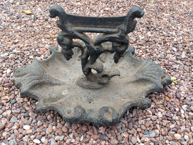 Vintage Cast iron Boot Scraper 