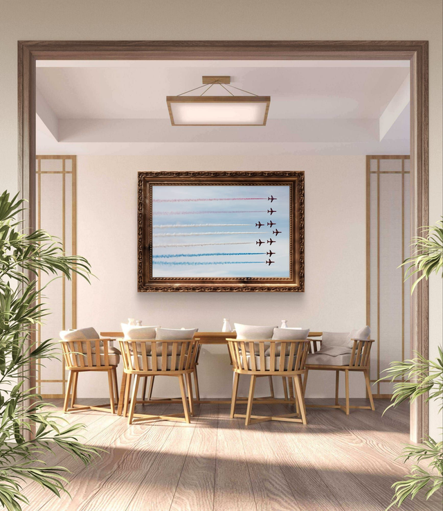 Planes - Red Arrows Fly Past - Print Only