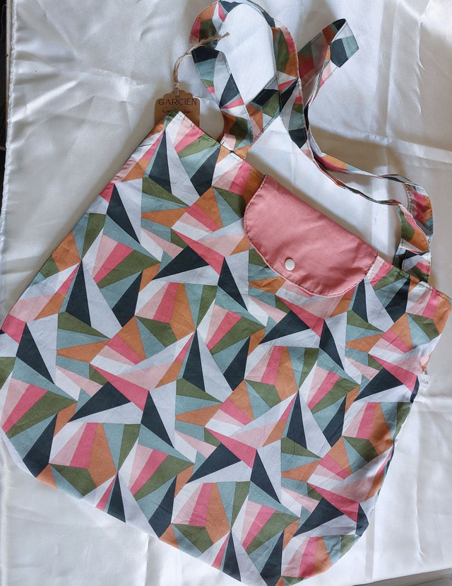 Garcien - le sac de courses pliable et réversible