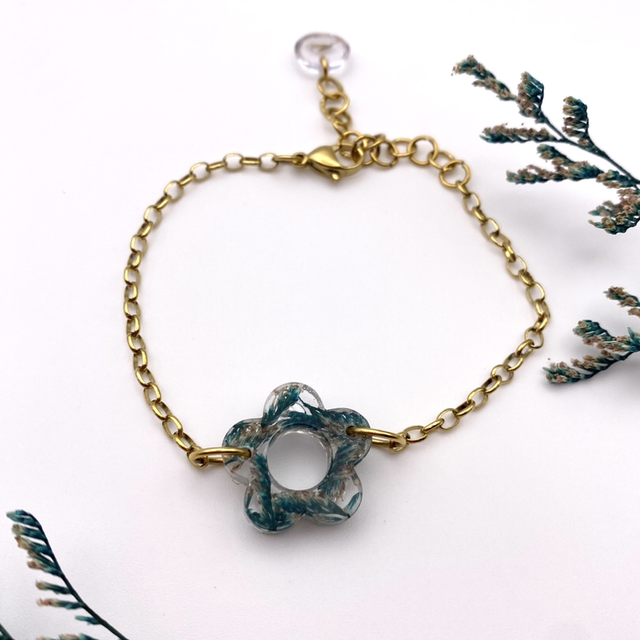 Bracelet lavande de mer 