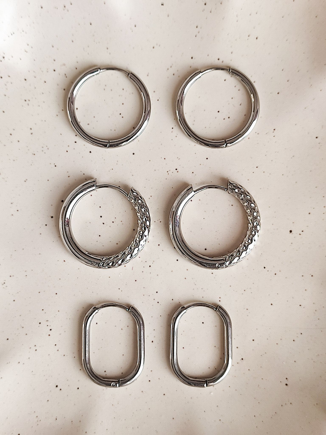 Créoles pour pampilles interchangeables