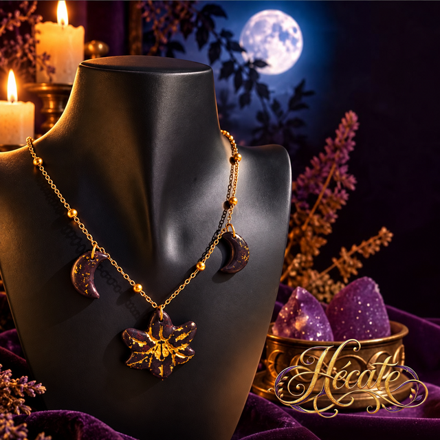 Collier Fleur de Lune