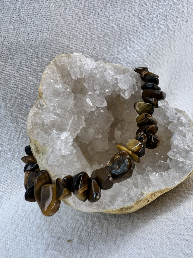 Bracelet Oeil de tigre chips 