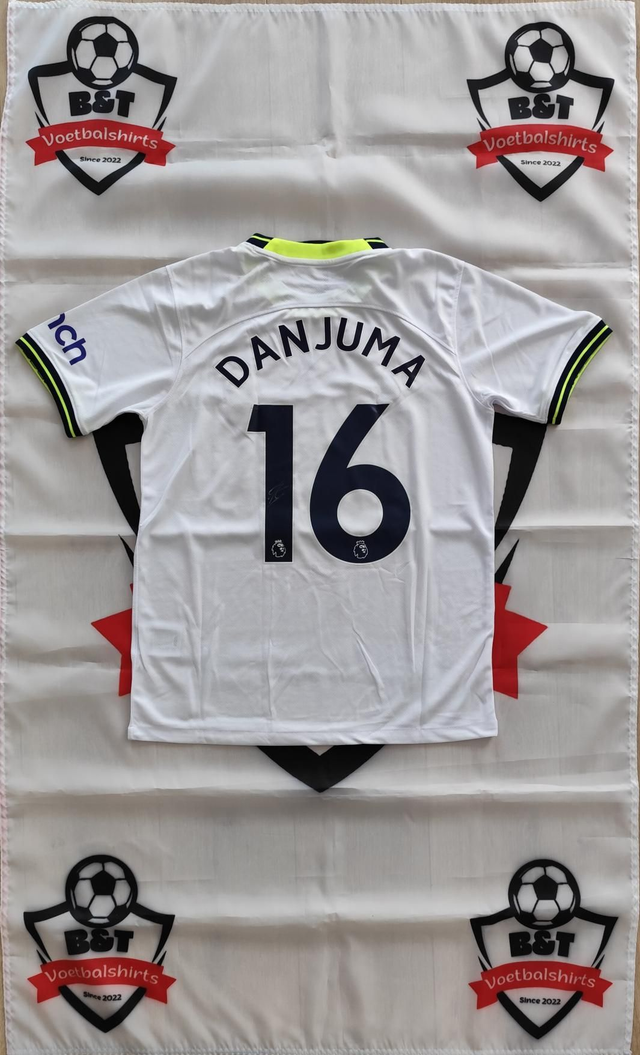 Gesigneerd Danjuma Tottenham Hotspur Memorabilia