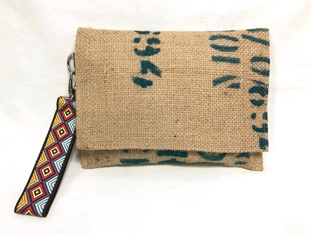 Pochette en jute Erta Ale #3