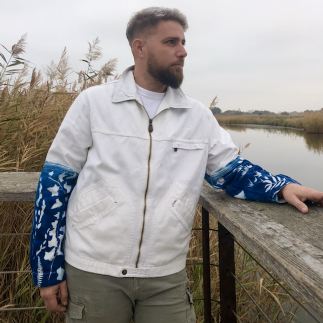 Veste “Bleu Blanc”