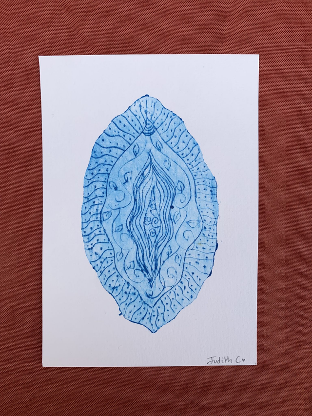 Gravure "Yoni sacrée"