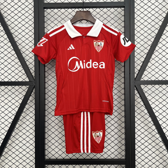 Conjunto camiseta + pantalón NIÑOS 2ª Sevilla 25-26
