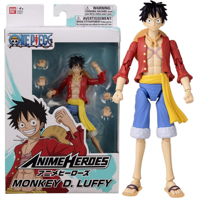 One Piece: Monkey D. Luffy Anime Heroes Figure