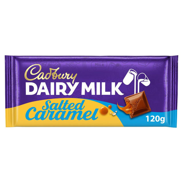 Cadbury Dairy Milk Salted Caramel 120g