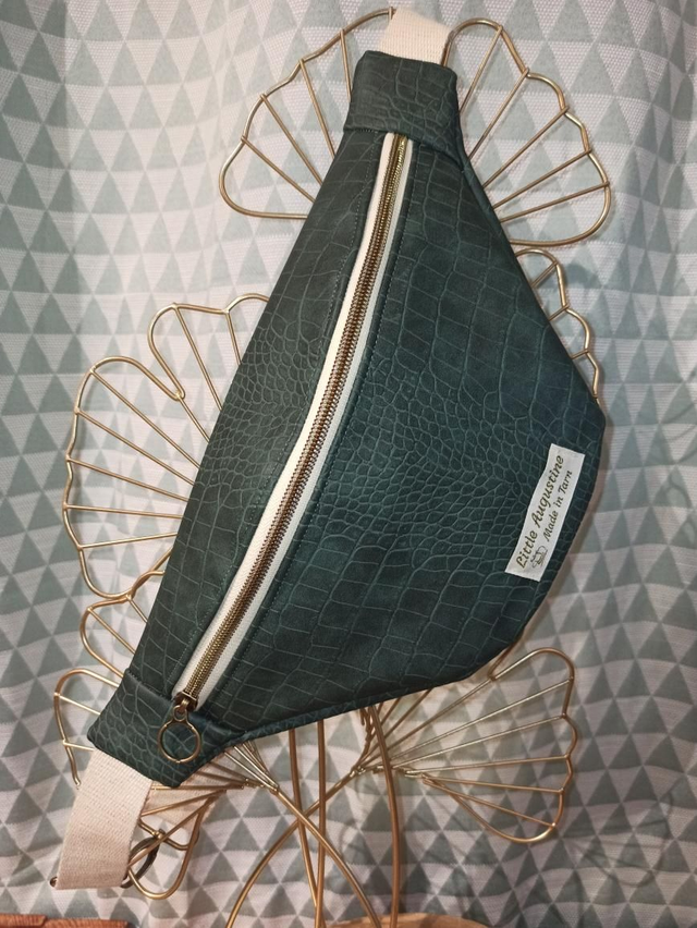 Sac Banane effet "croco"