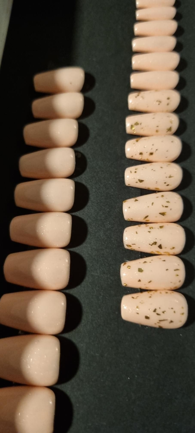 Corail glitter coffin S