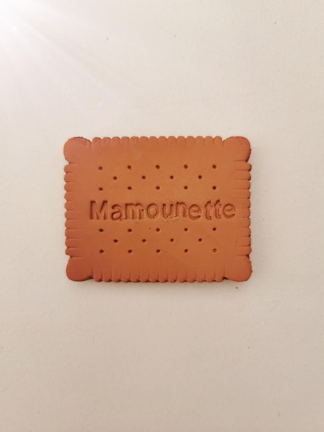 Magnet en argile &quot;Mamounette&quot; 