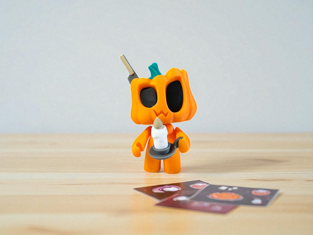 Halloween Pumpkin Figurines