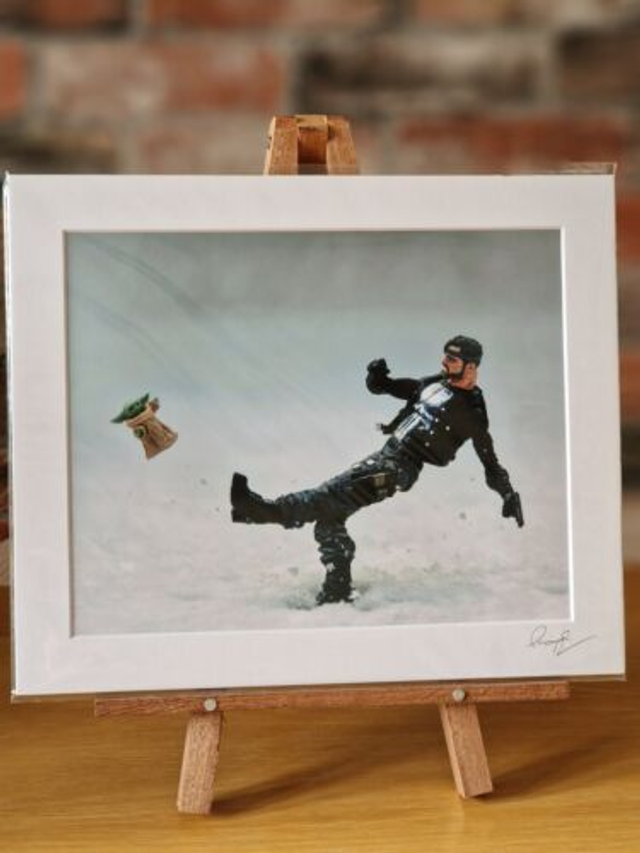 The Punisher and Grogu