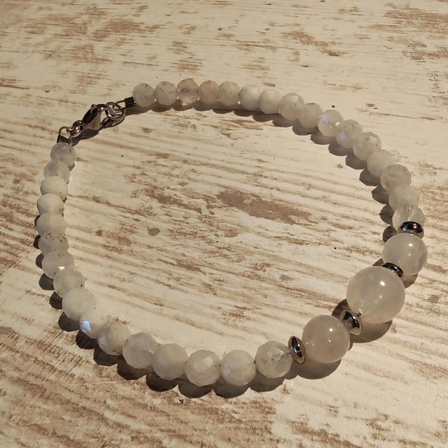 Bracelet pierre de lune 
