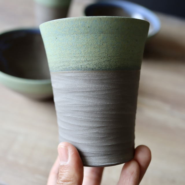 Small Cup Tumbler in natural Forest Colors