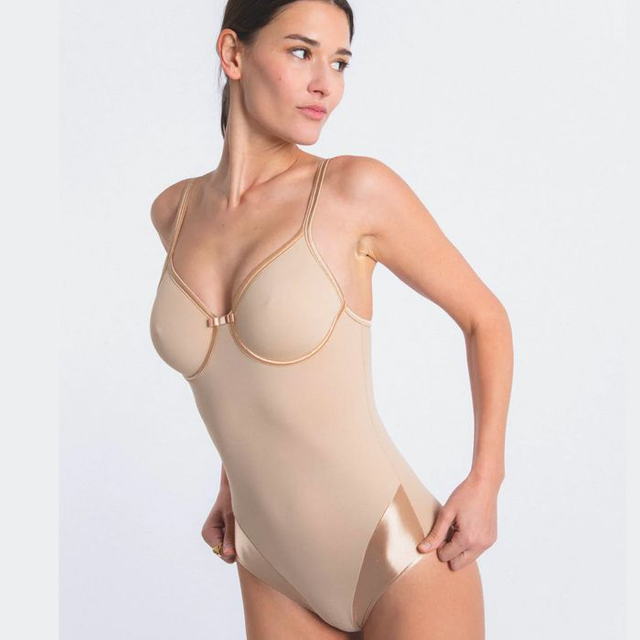 Maison Lejaby Bodysuit Nuage in beige