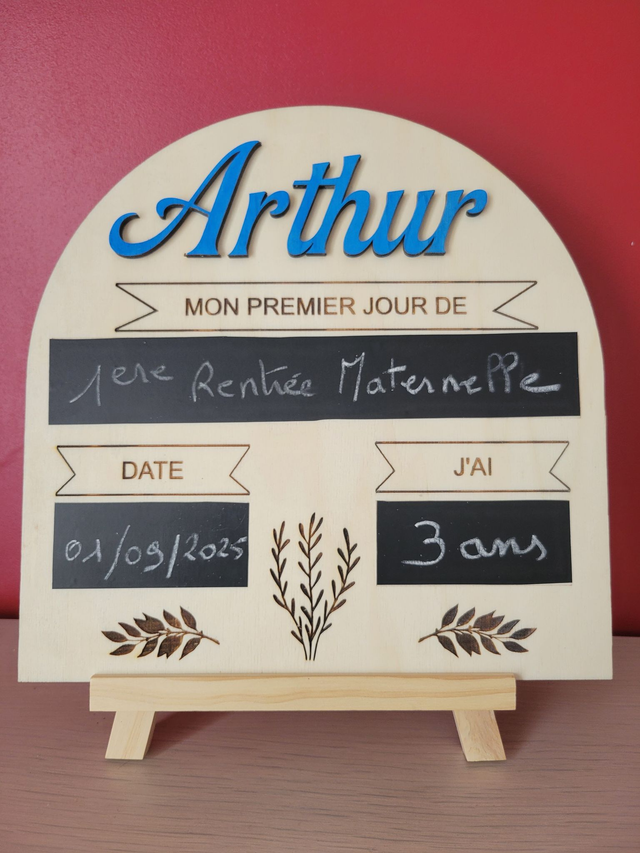 tableau de rentrée scolaire