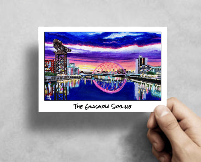 X10 Postcards - Glasgow (40p per unit) (1)