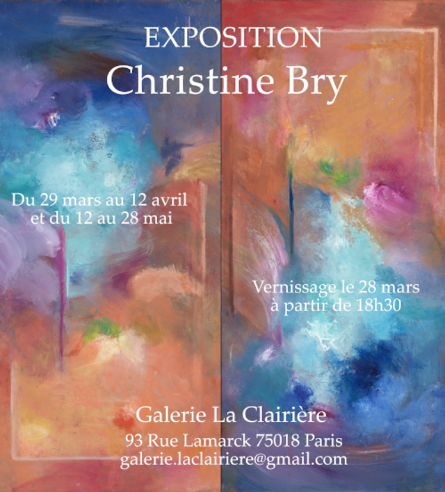 Affiche Christine Bry