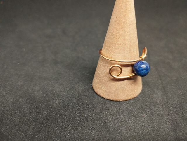 Bague lapis lazuli