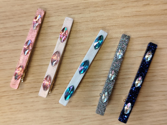 Barrettes collection &quot;Shine bright like a diamond&quot;